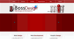 Desktop Screenshot of mybossdesign.com